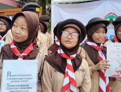 Peringati Hari Pahlawan, Pelajar di Batang Deklarasi Gerakan Ayo Rukun