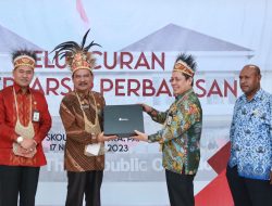 Jelang Peringatan 54 Tahun PBB,Galeri Arsip Perbatasan PLBN Skouw Diresmikan