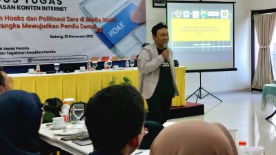 Dosen Udinus Semarang Beberkan Pola Kerja Hoaks Pemilu
