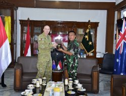 Gubernur Akademi Militer Laksanakan Audiensi Dengan Counsellor Defence Policy Kedubes Australia