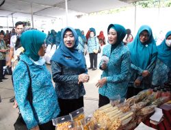 TP PKK Kota Batik Ikuti Lomba HKG PKK Bangga Kencana Kesehatan