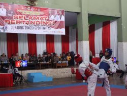 Invitasi Taekwondo, Jadi Ajang Pemuda untuk Berprestasi di Bidang Olahraga dan Hindari Tawuran