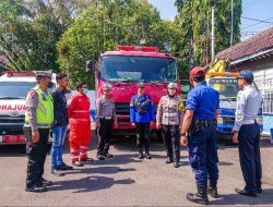 Satlantas Polres Pekalongan Kota Apel Kesiapan Bencana Alam dan Nataru