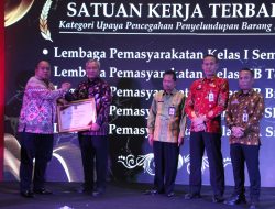 Apresiasi Kinerja Jajarannya, Kemenkumham Jateng Berikan Penghargaan