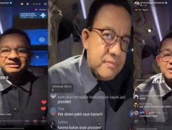 Anies Baswedan Sapa Generasi Muda Lewat Live TikTok