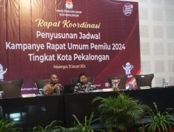KPU Pekalongan Menyusun dan Menetapkan Jadwal Kampanye Rapat Umum Pemilu 2024
