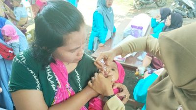 58.011 Anak di Batang Sudah Diimunisiasi Polio Tahap 2