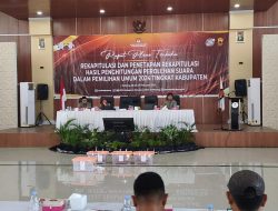 Rapat Pleno Rekapitulasi Suara Pemilu 2024 Kabupaten Batang: Berkas Pilpres Kecamatan Bawang Tertinggal