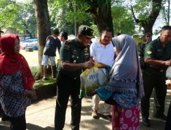 Kodim Pekalongan Bersama Bulog dan Pemerintah Daerah Gelar Gerakan Pangan Murah