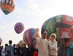 Warna Warni Langit Menuju Pekalongan Balon Festival 2024