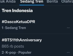 Trending Topic di X, Picu Spekulasi Peluang Dasco Ambil Alih Posisi Ketua DPR RI