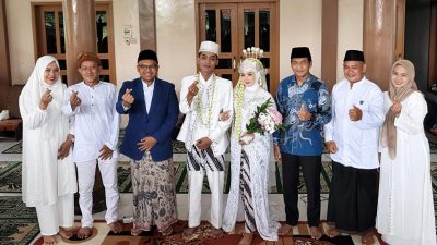 Bupati Batang M Faiz Kurniawan Jadi Saksi Nikah Warga, Hadirkan Pesan Keluarga di Akad Bayhaqi–Andien